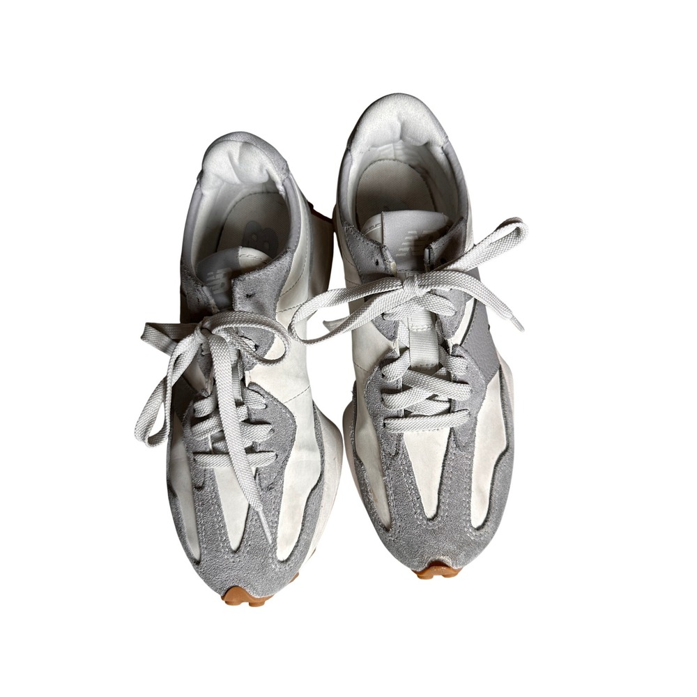New Balance 327 Sneakers Womens 7.5 Raincloud Tennis Shoes Sporty Athleisure - Picture 2 of 10